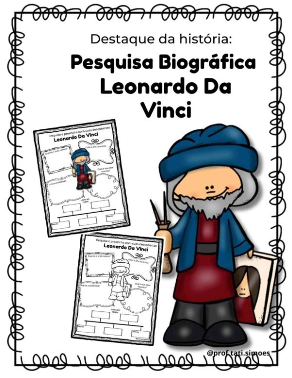 Pesquisa Biográfica e Linha do Tempo Leonardo Da Vinci
