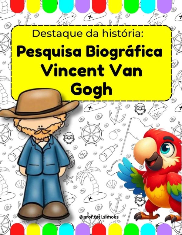 Pesquisa biográfica e linha do tempo Vincent Van Gogh @obaupedagogico (4)