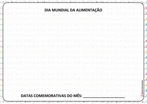 PORTIFÓLIO CALENDÁRIO DATAS COMEMORATIVAS - @PROF.TATI.SIMOES