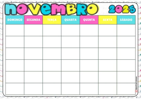PORTIFÓLIO CALENDÁRIO DATAS COMEMORATIVAS - @PROF.TATI.SIMOES